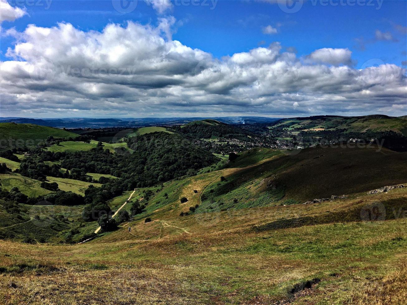 A view of the Caradoc hills in Shropshire photo