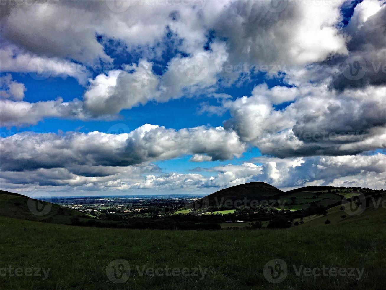 A view of the Caradoc hills in Shropshire photo