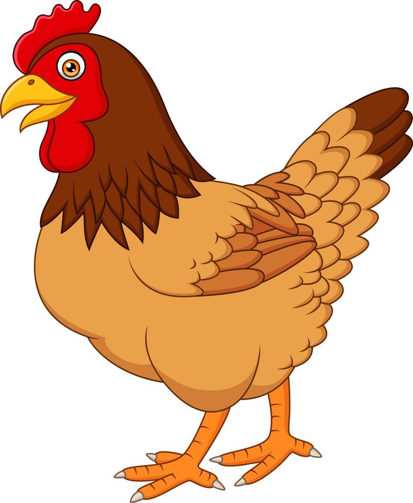 Free Clipart Of A Hen