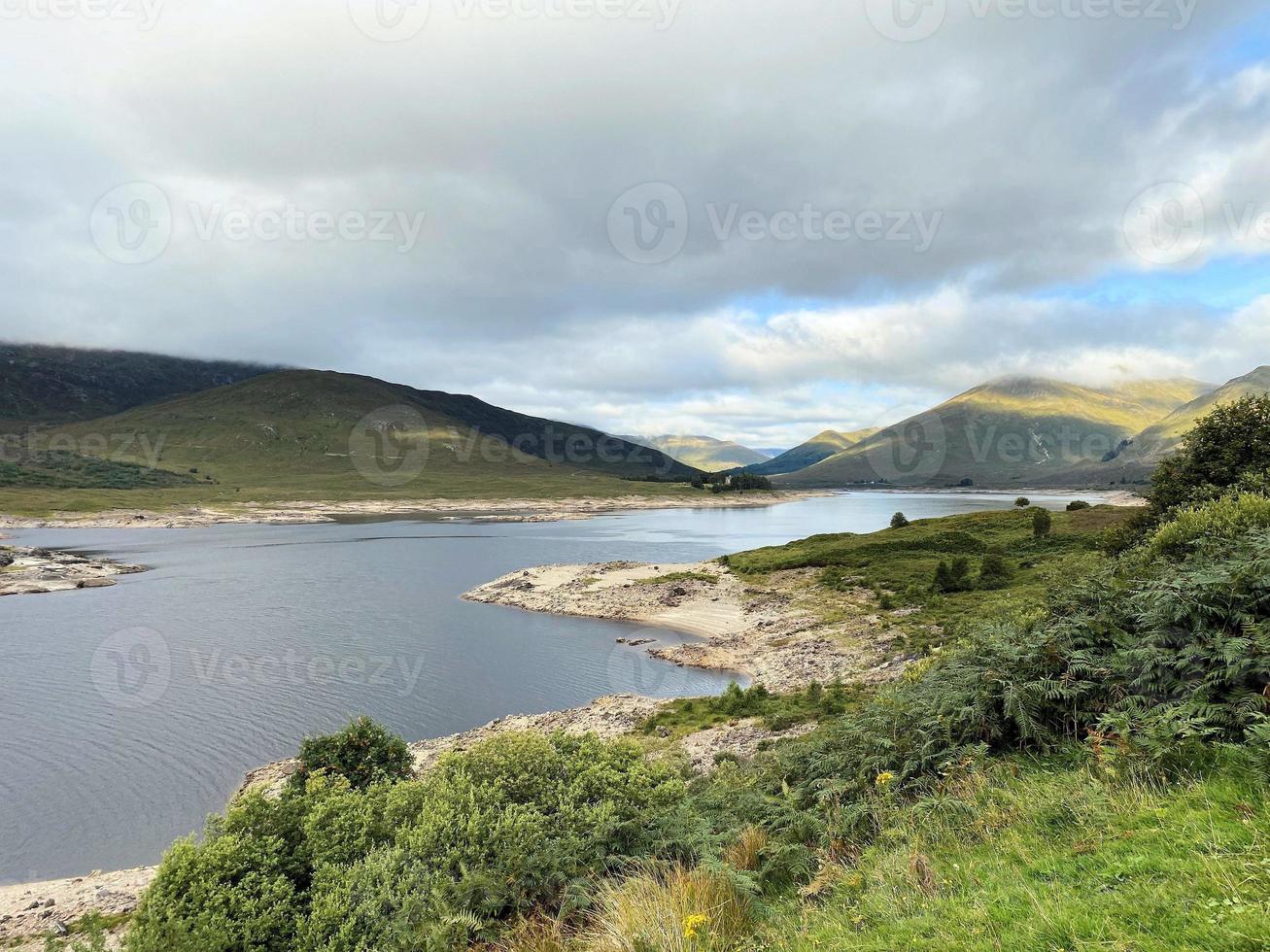 A view of the Scottish Highlands north of Ben Nevis photo