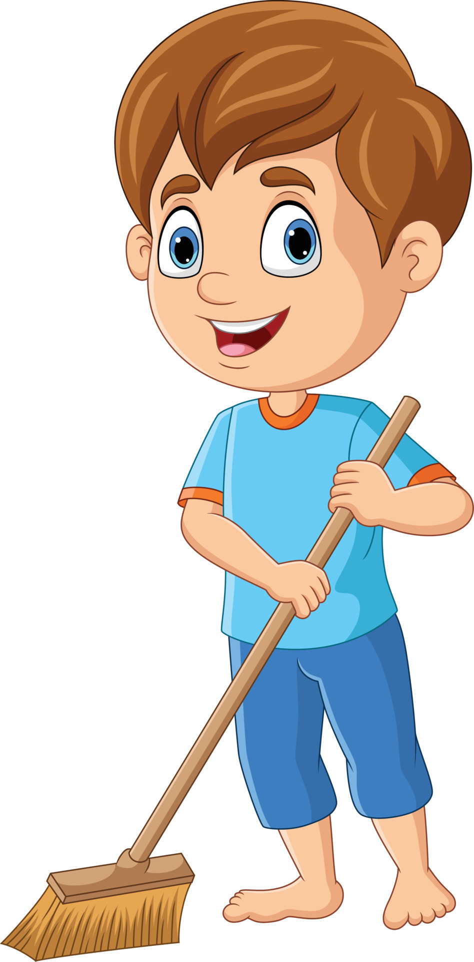 niño pequeño de dibujos animados barriendo el piso 8734605 Vector en Vecteezy niño pequeño de dibujos animados barriendo el piso 8734605 Vector en Vecteezy