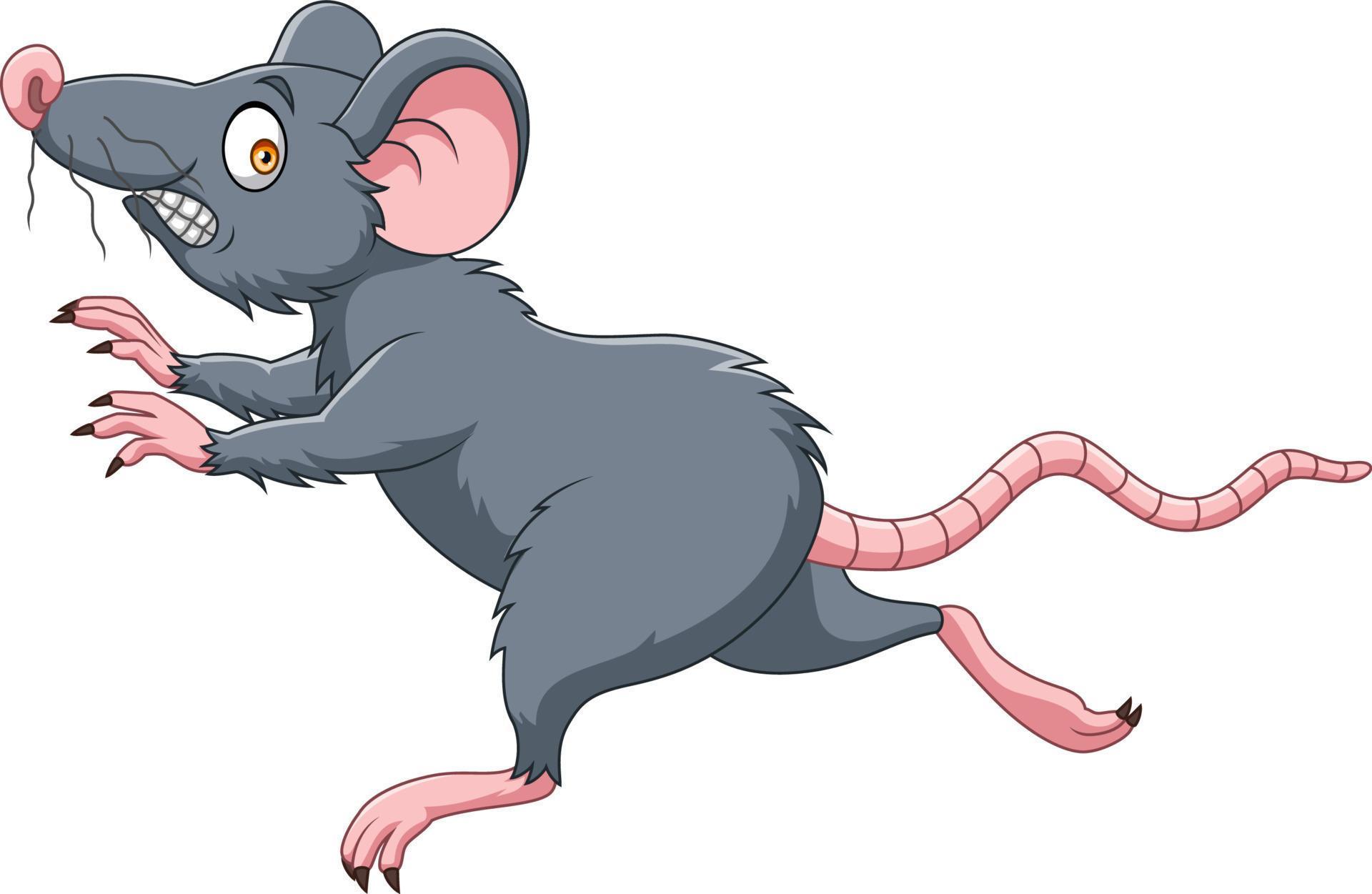 Cute little mouse cartoon running 8734610 Vector Art at Vecteezy