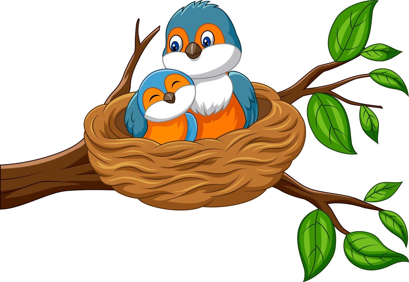 Bird Nest Vector Art, Icons, and Graphics for Free Download