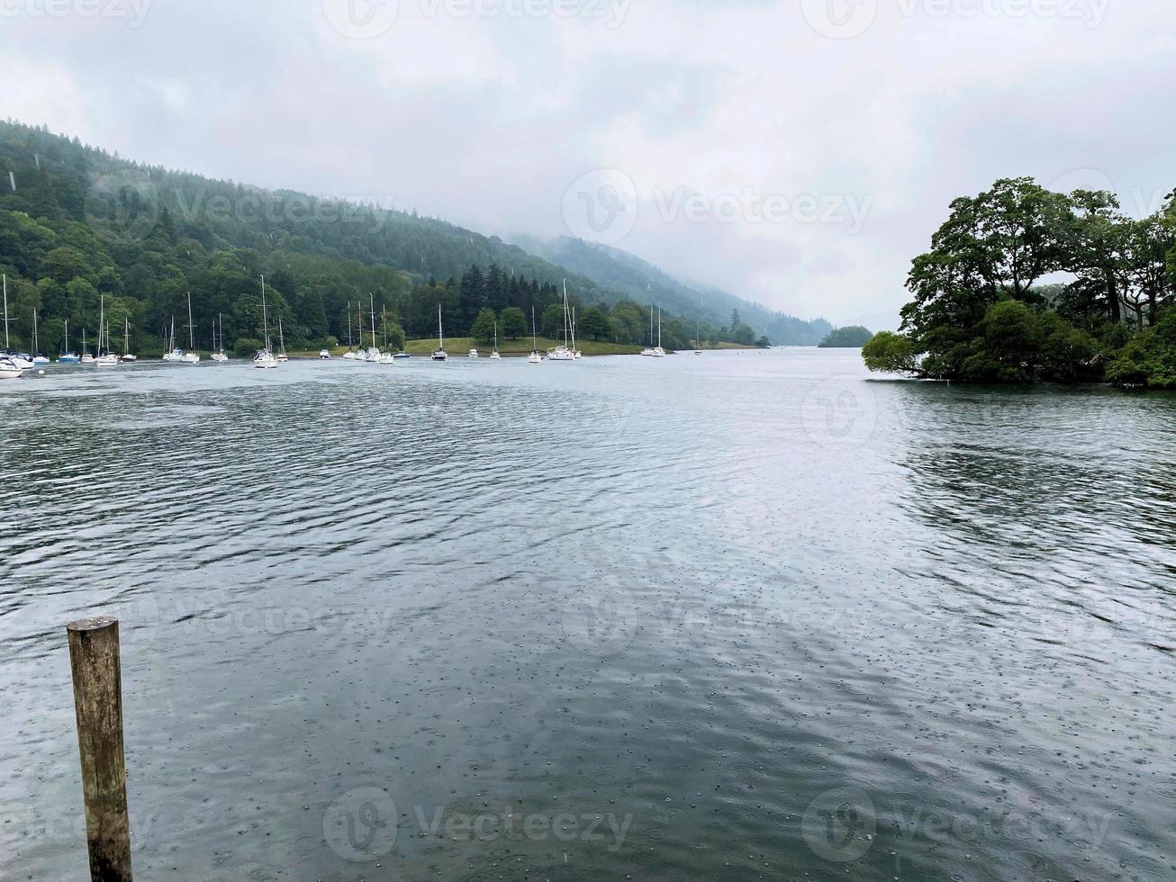 A view of Lake Windermere in the Lake District photo