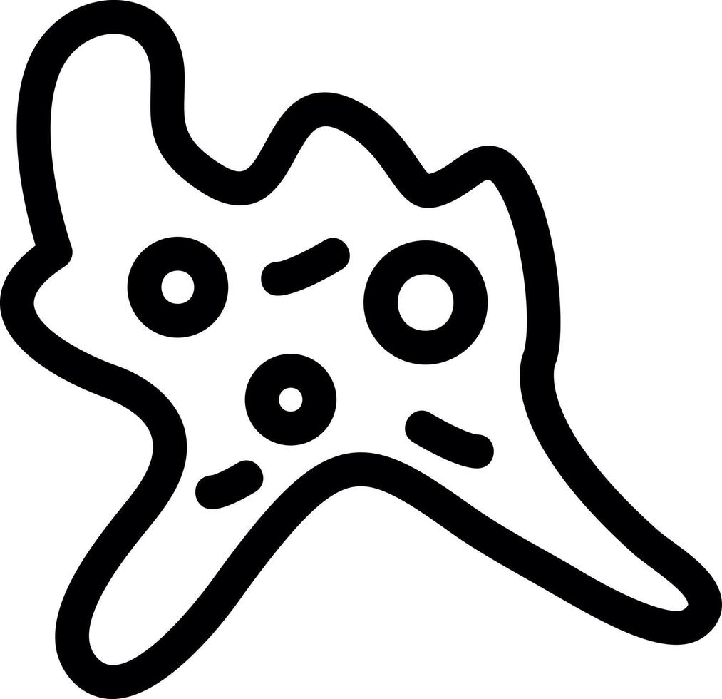 Ectoplasm Line Icon vector