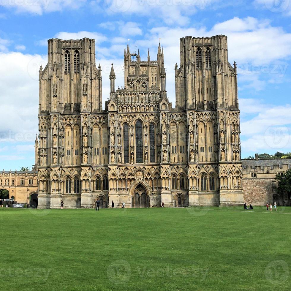 A view of Wells in Somerset 8735895 Stock Photo at Vecteezy