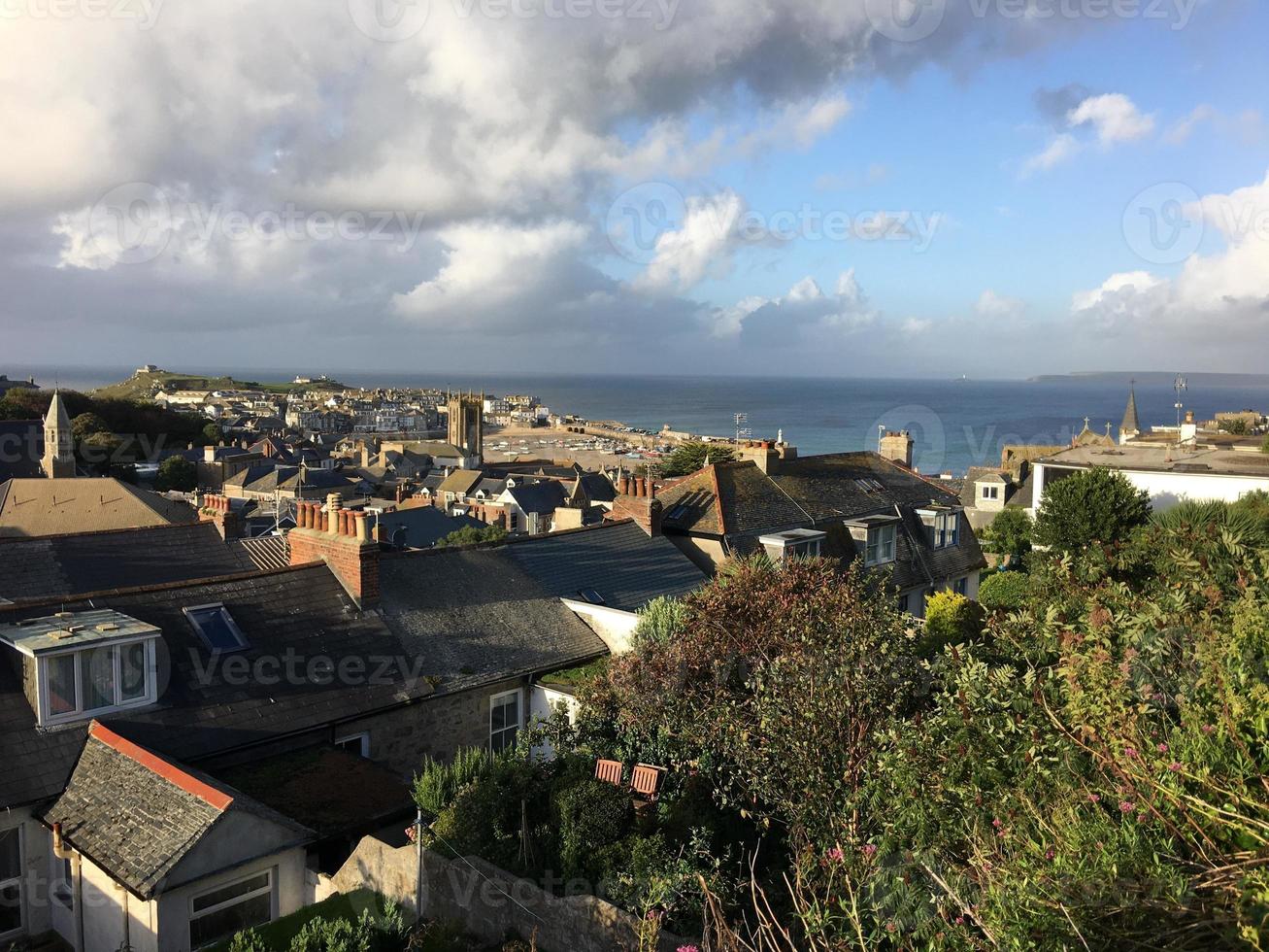 A view of St Ives in Cornwall photo