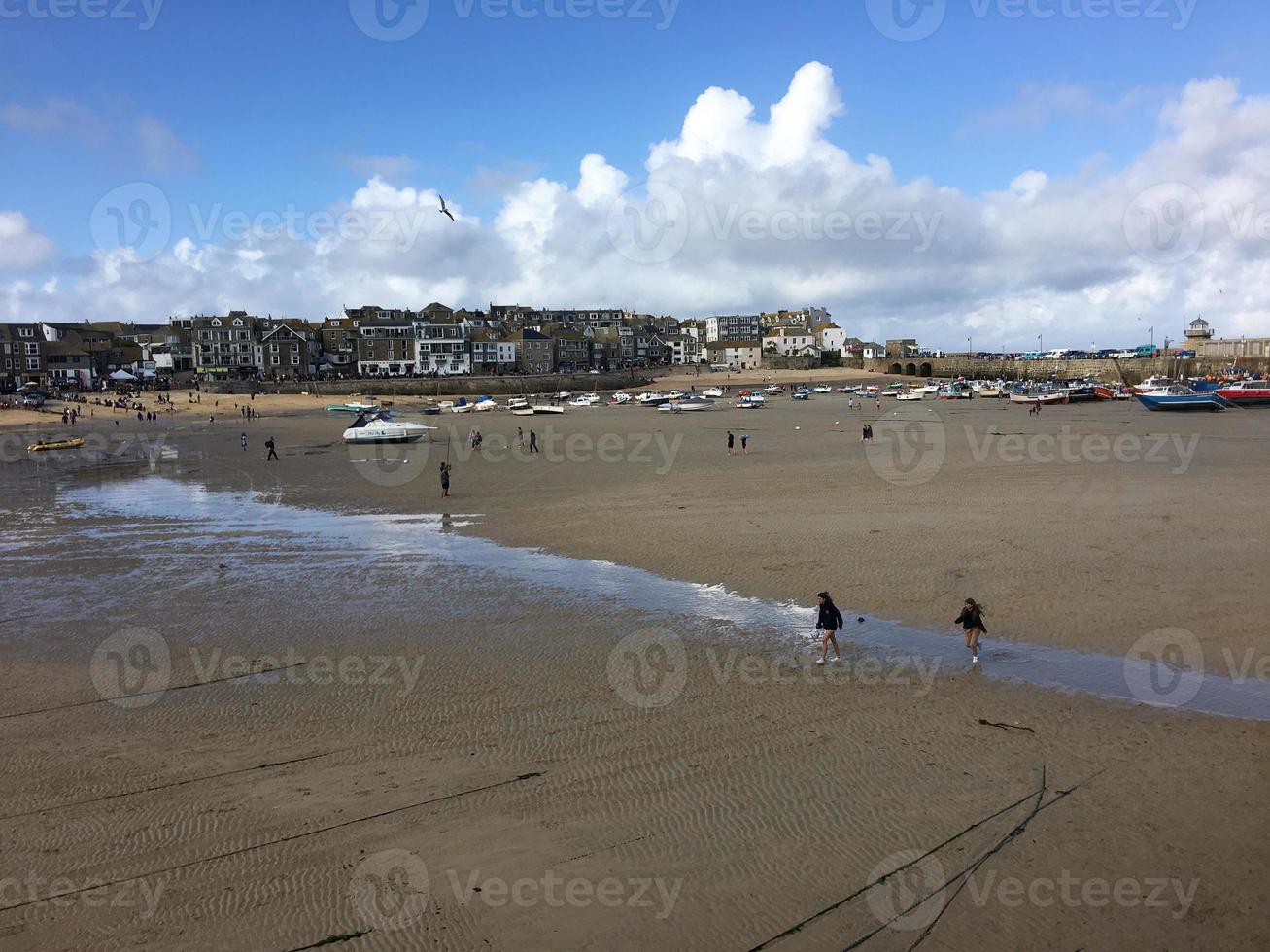 A view of St Ives in Cornwall photo