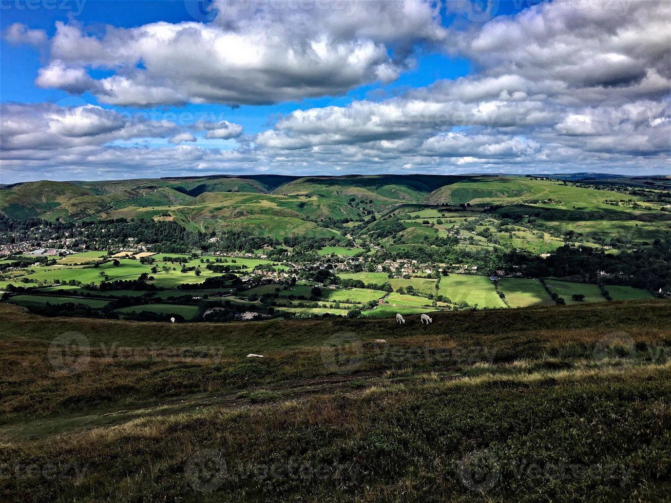 A view of the Caradoc hills in Shropshire photo