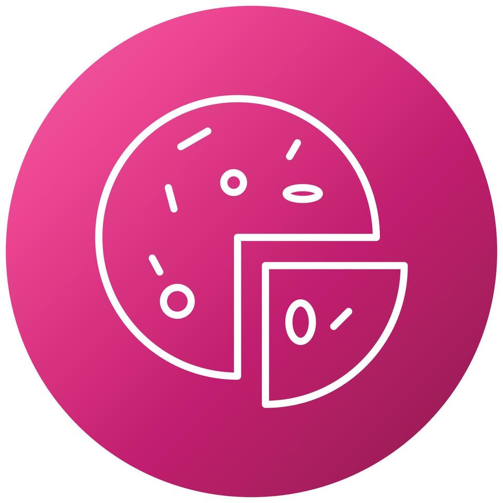 Pie Icon Style vector