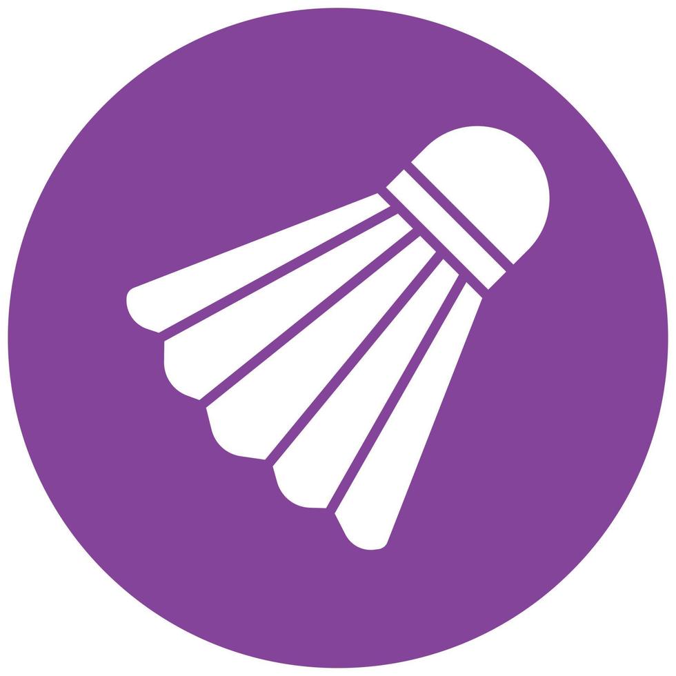 Badminton Icon Style vector