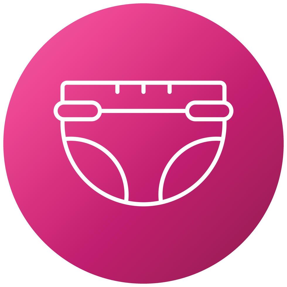 Diaper Icon Style vector