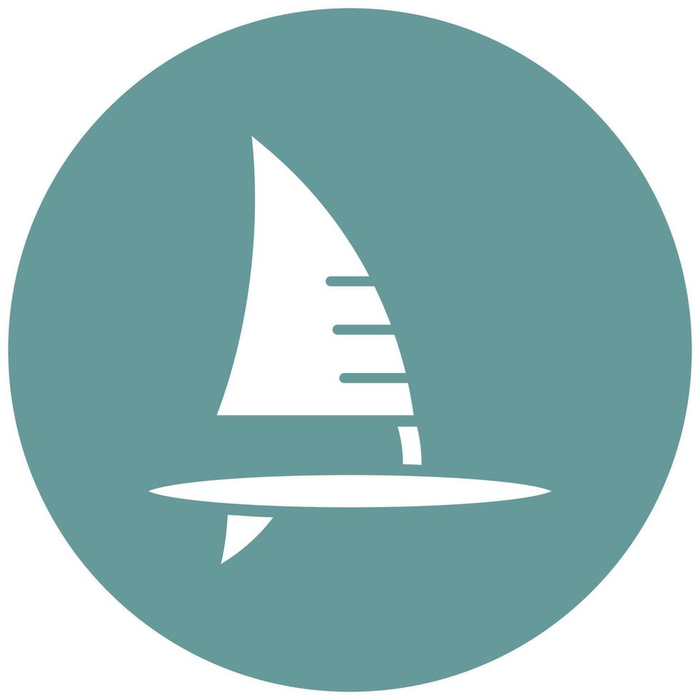 Windsurf Icon Style vector