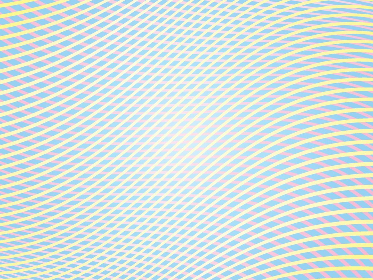 fondo abstracto creado con líneas y tonos pastel vector