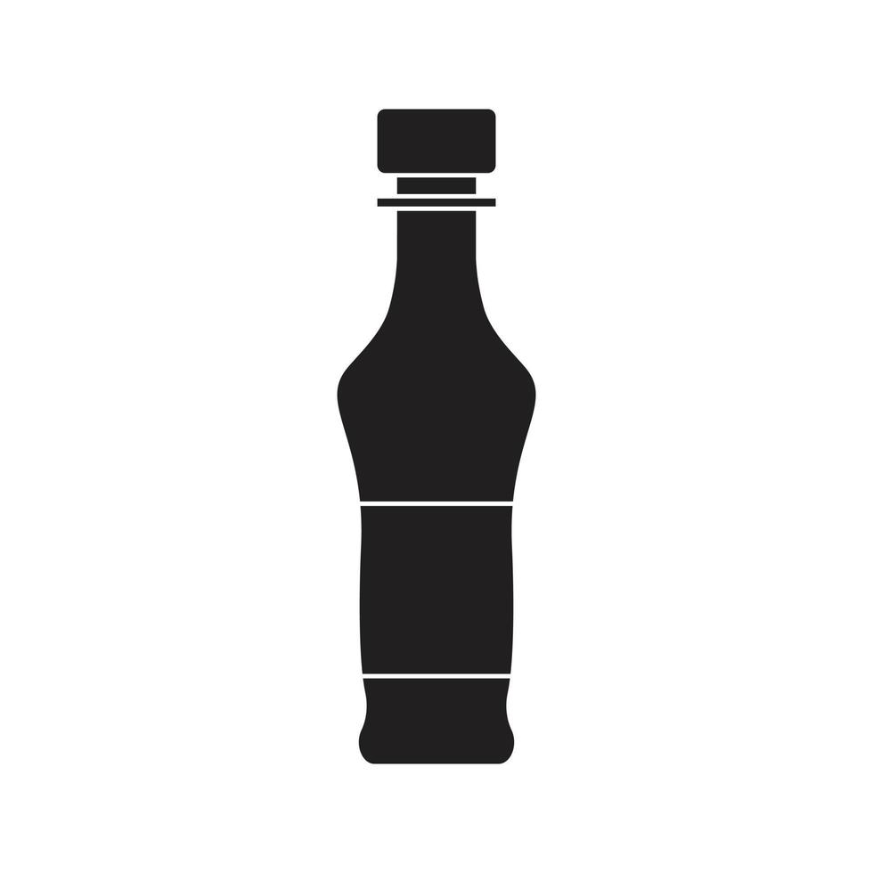 vector de botella para presentación de icono de símbolo de sitio web