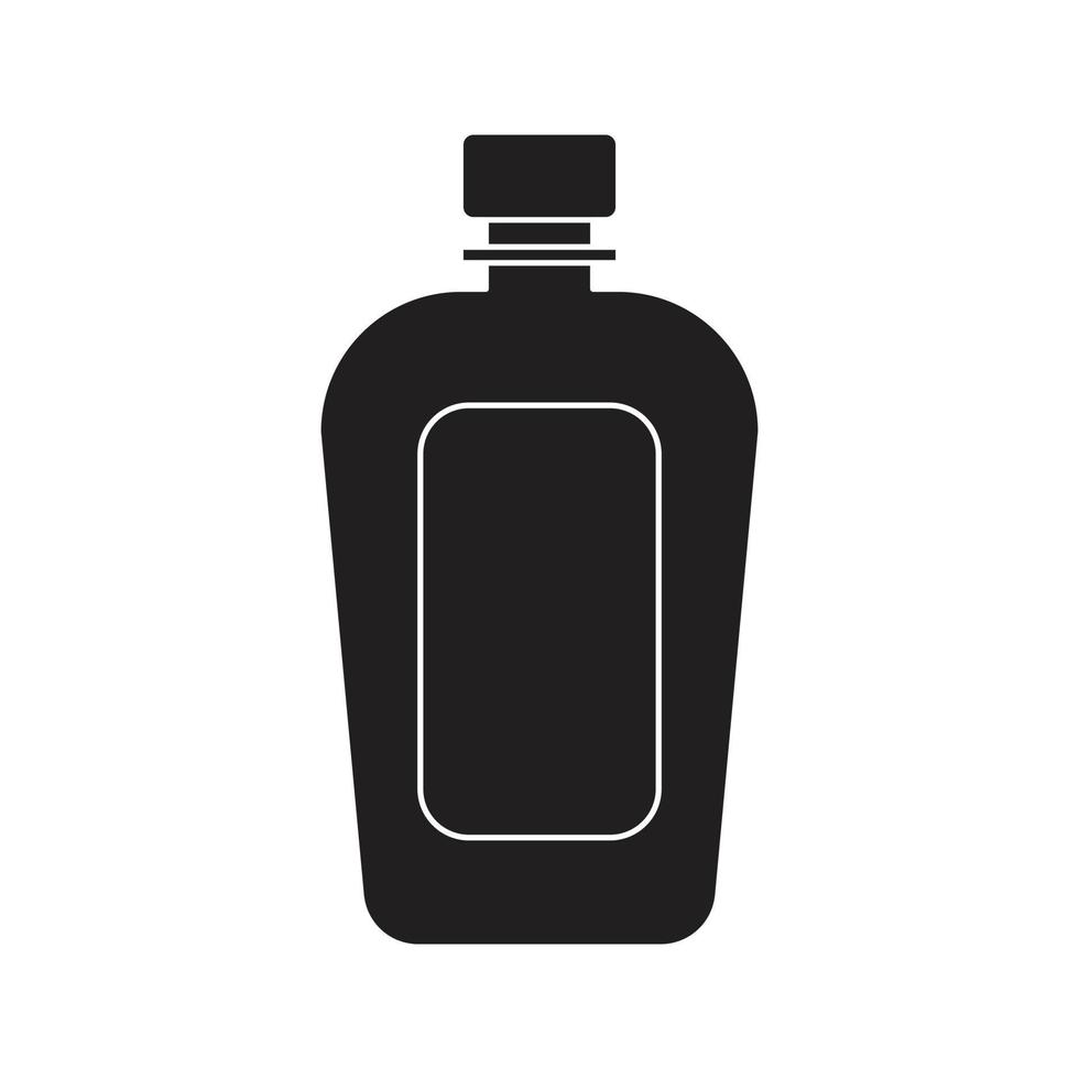 vector de botella para presentación de icono de símbolo de sitio web