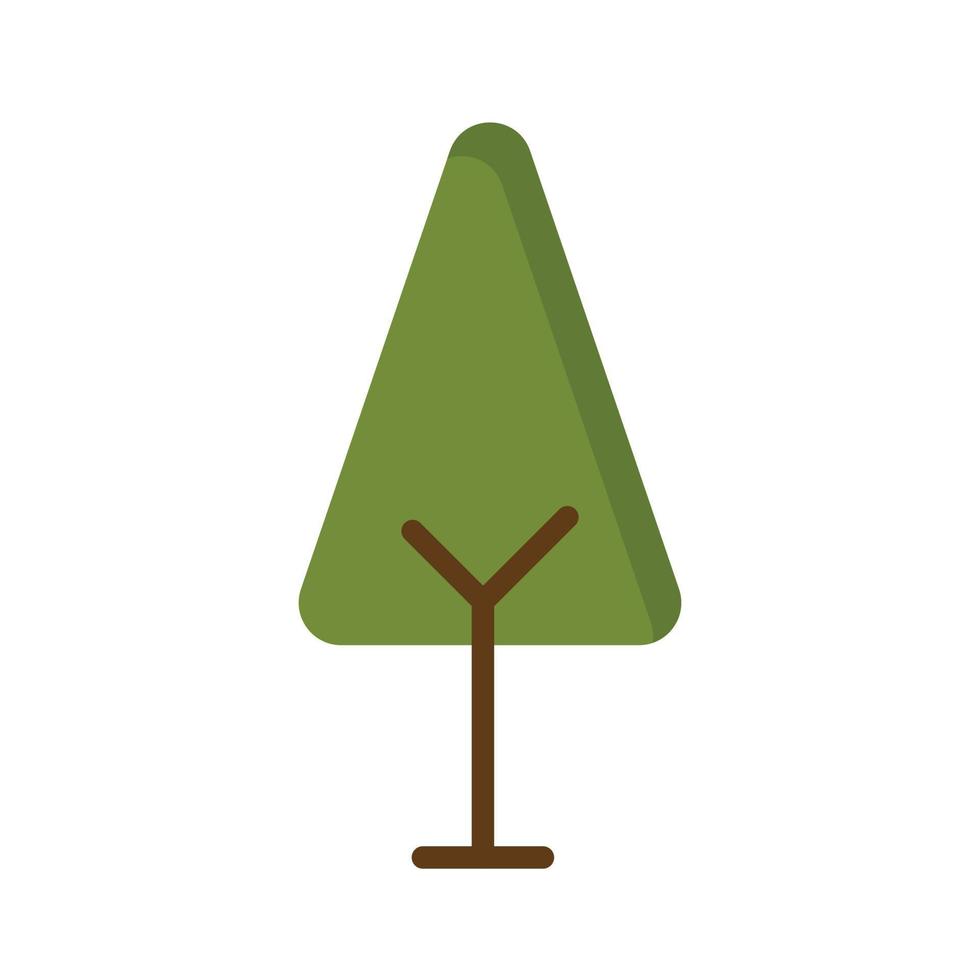 vector de árbol para presentación de icono de símbolo de sitio web