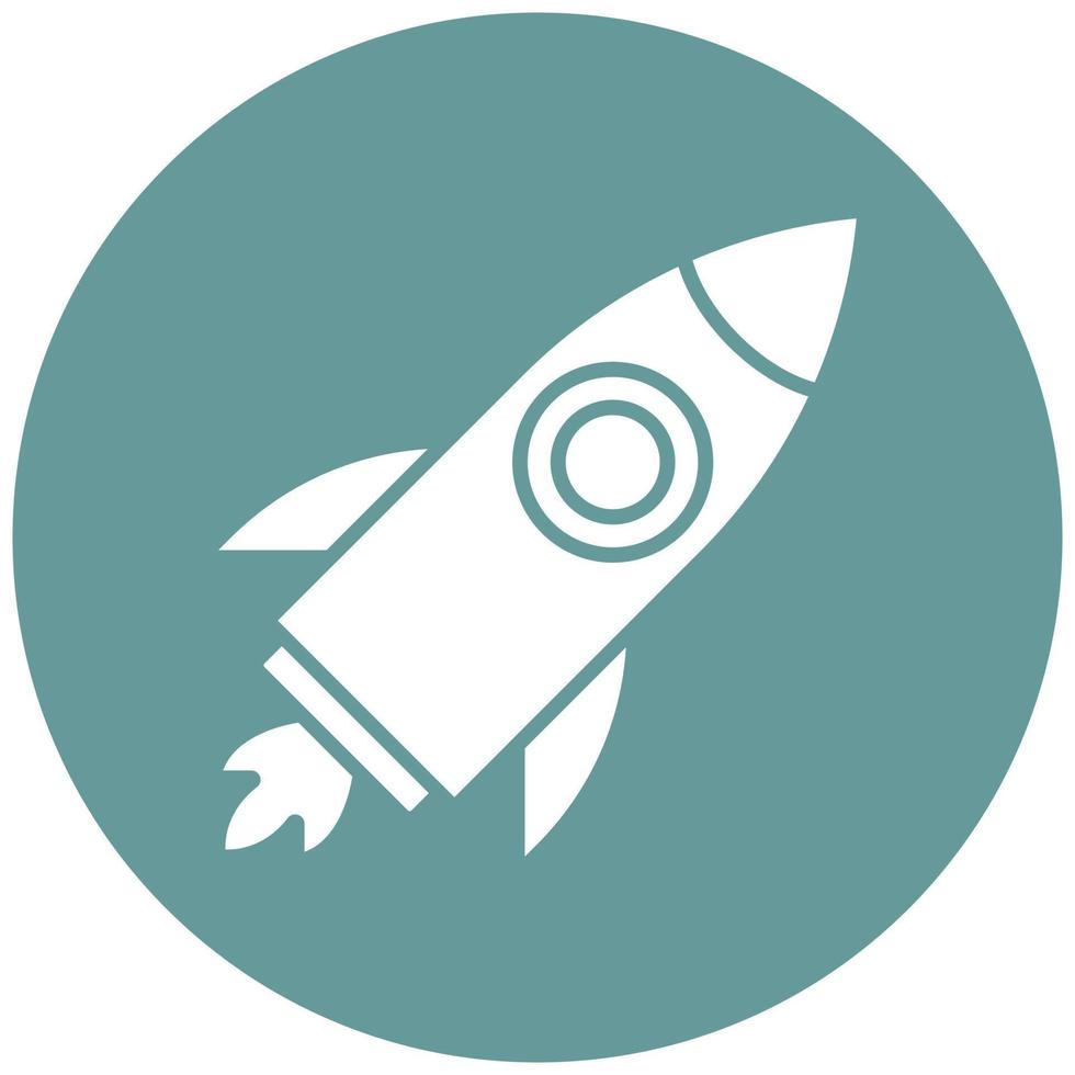 Space Booster Icon Style vector