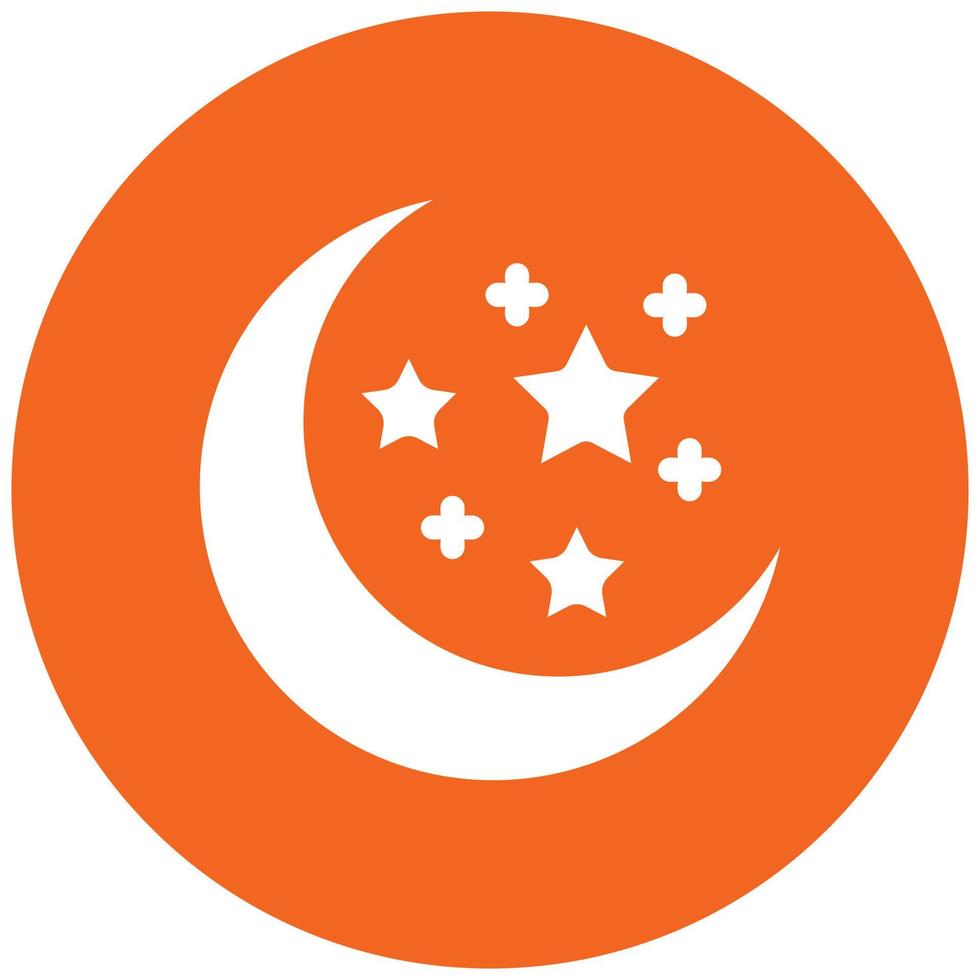 Moon Icon Style vector