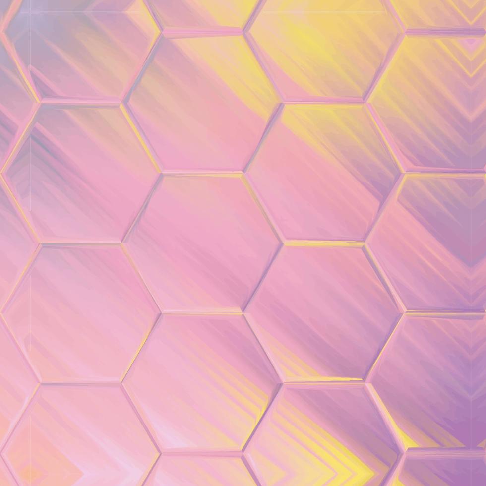 Abstract background. Artistic stylish geometric background with hexagonal structure textured. vector
