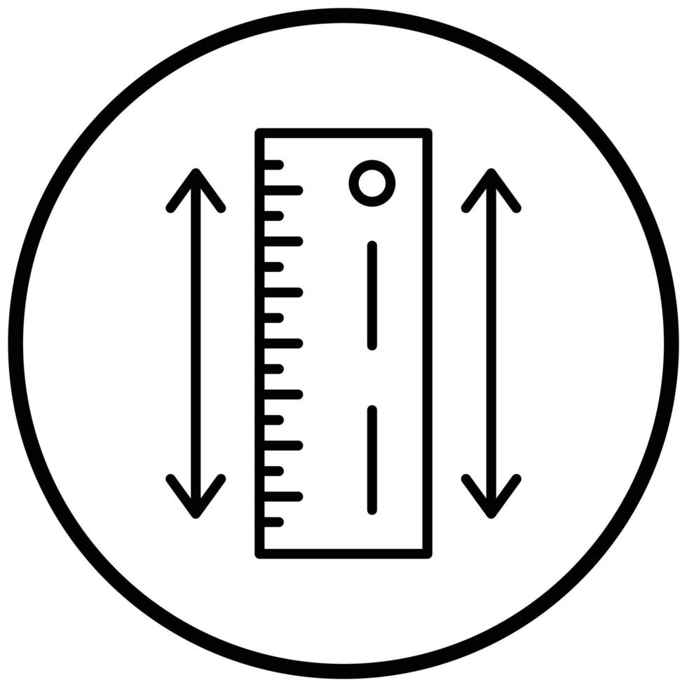 Ruler Icon Style vector