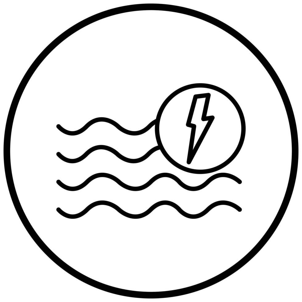 Waves Icon Style vector