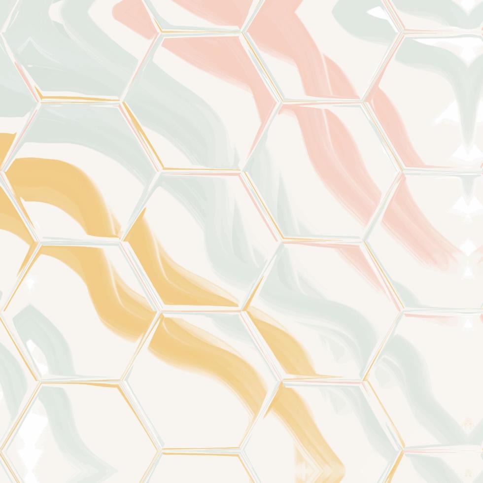 Abstract hexagon background. Colorful geometric background. vector