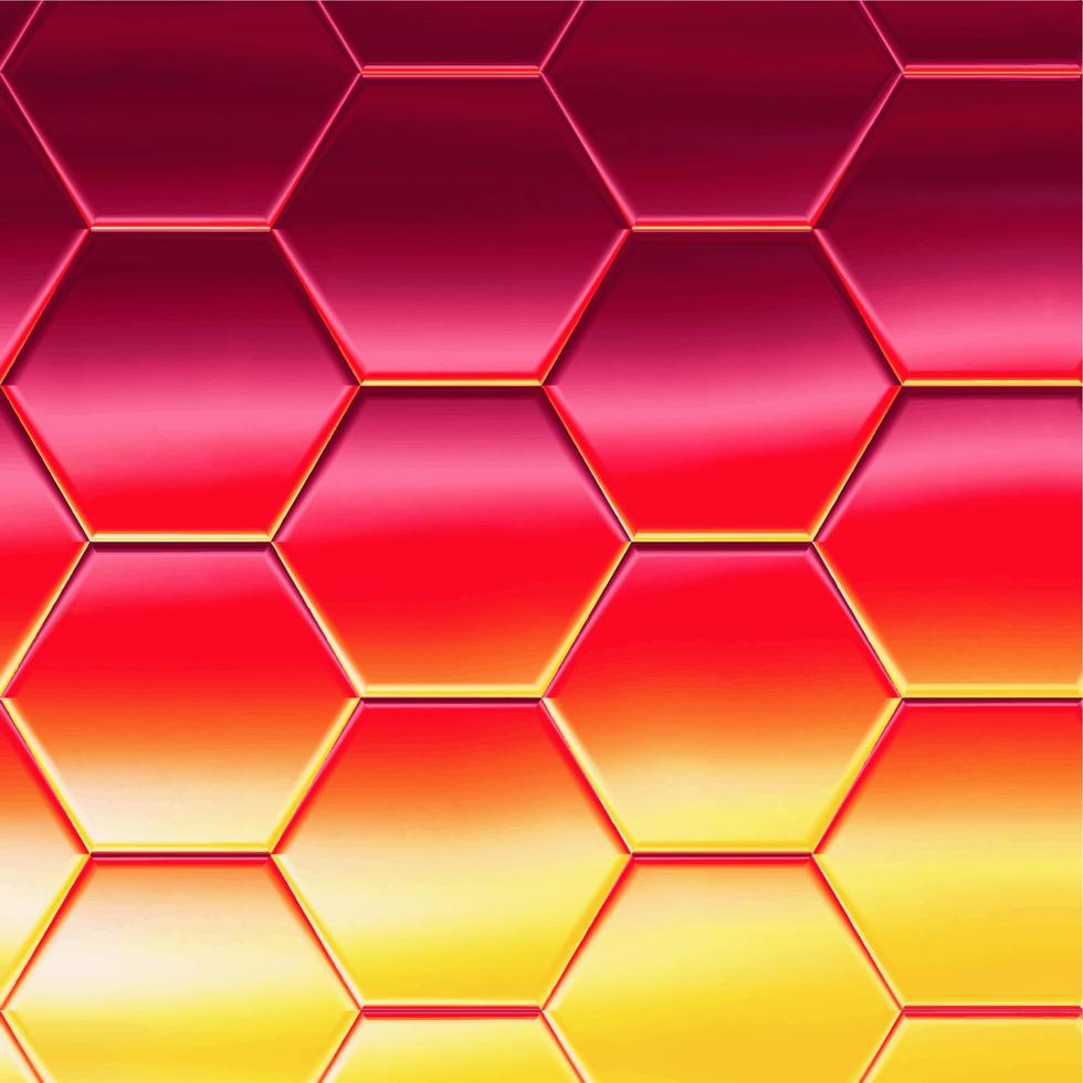 fondo abstracto. Fondo geométrico con estilo artístico con textura de estructura hexagonal. vector