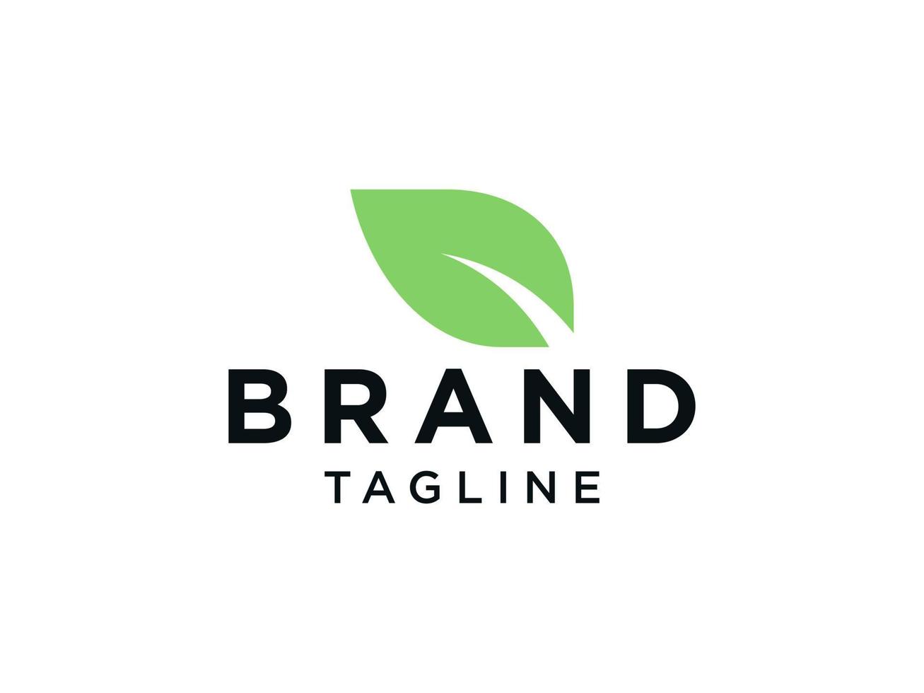 Green Nature Logo. Abstract Leaf symbol Logo Design Template Element vector
