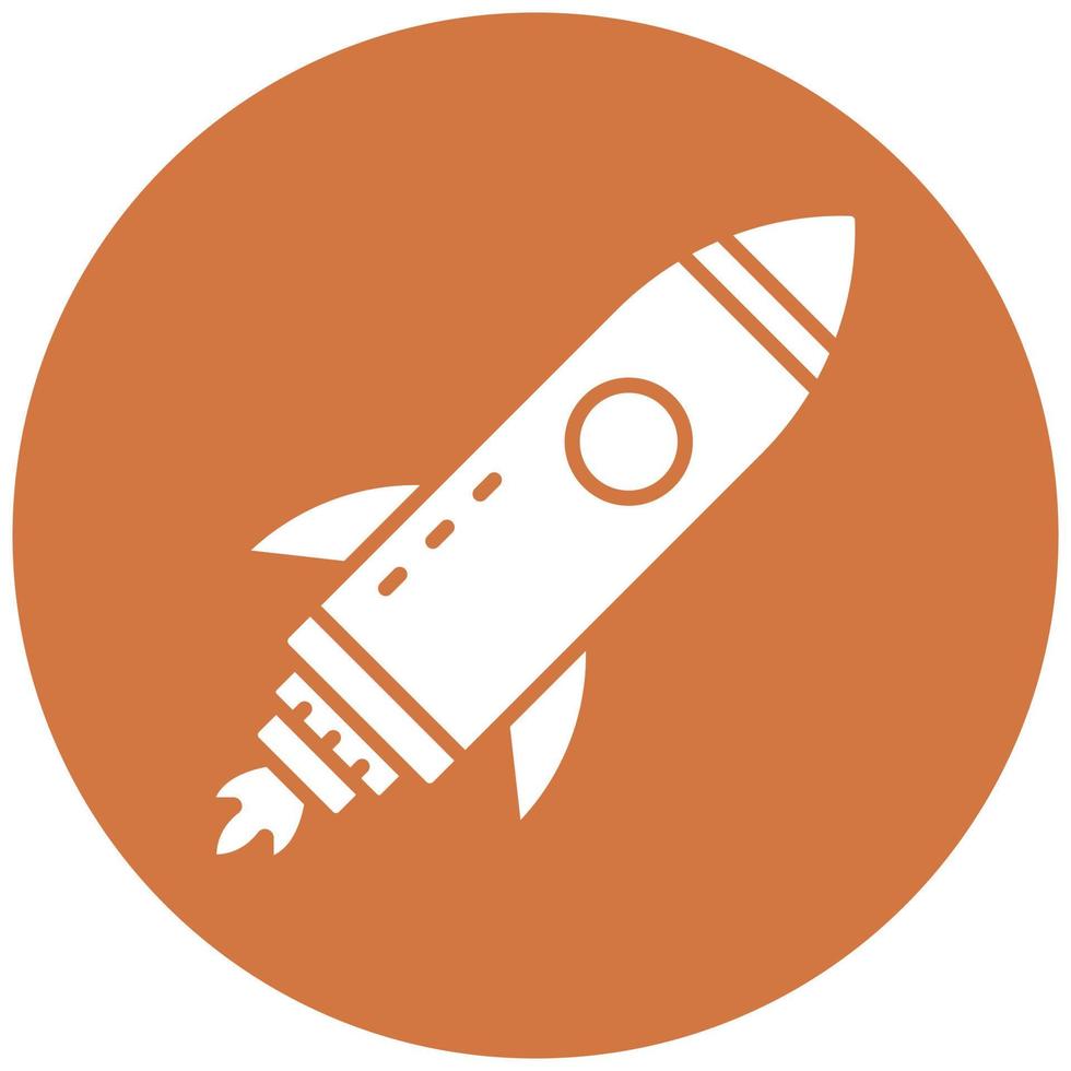 Rocket Icon Style vector