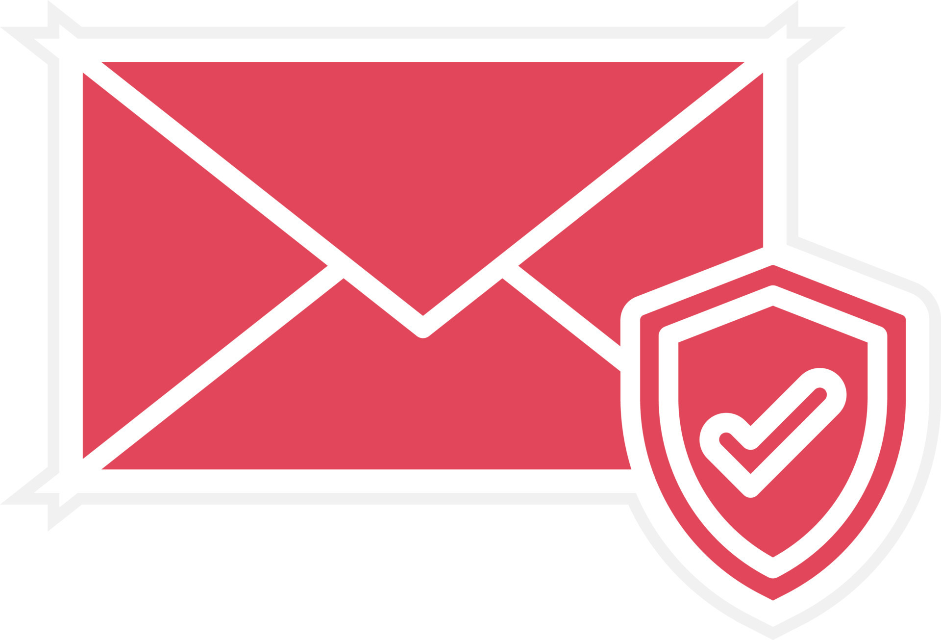 Email Security Icon Style 8738578 Vector Art at Vecteezy