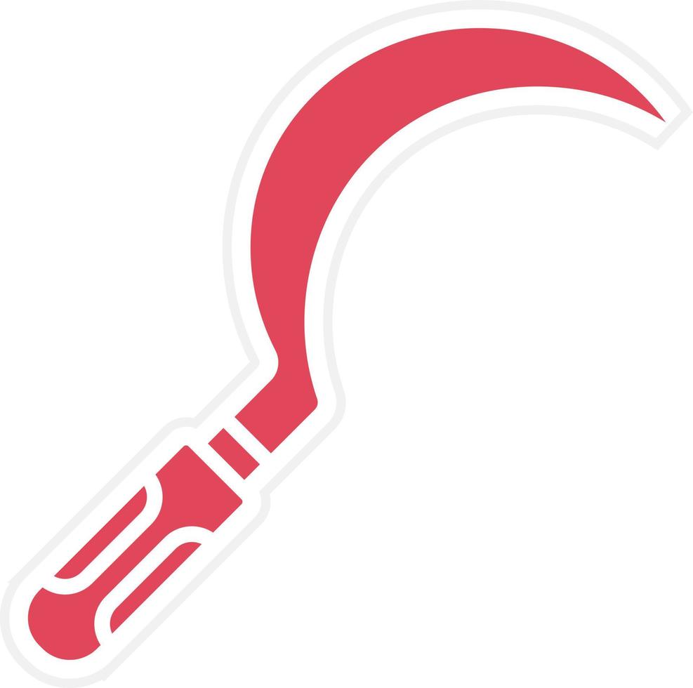 Sickle Icon Style vector