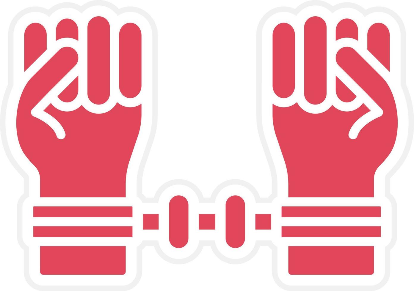 Prisioner Icon Style vector