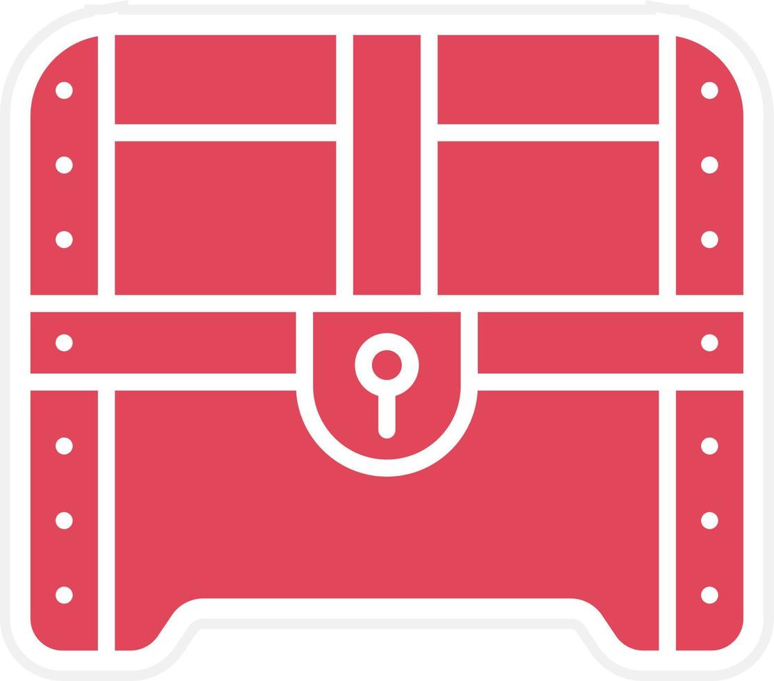 Chest Icon Style vector