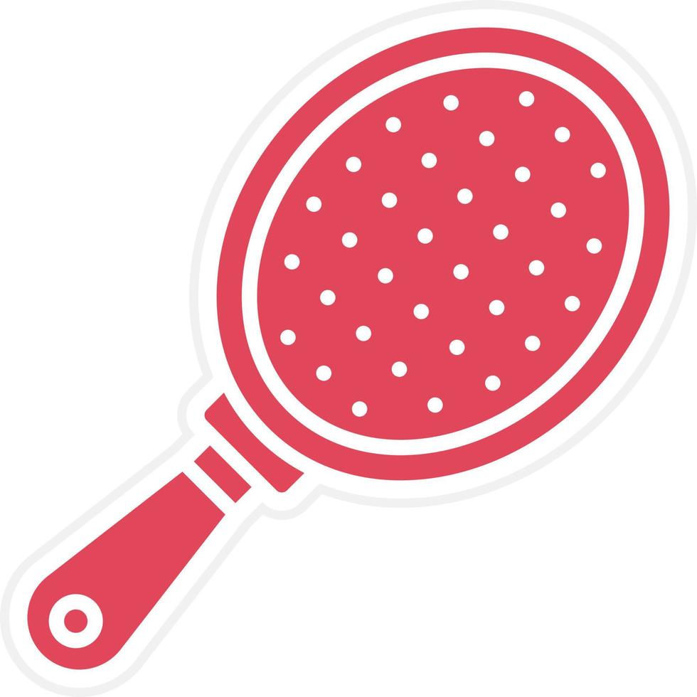 Hair Brush Icon Style vector