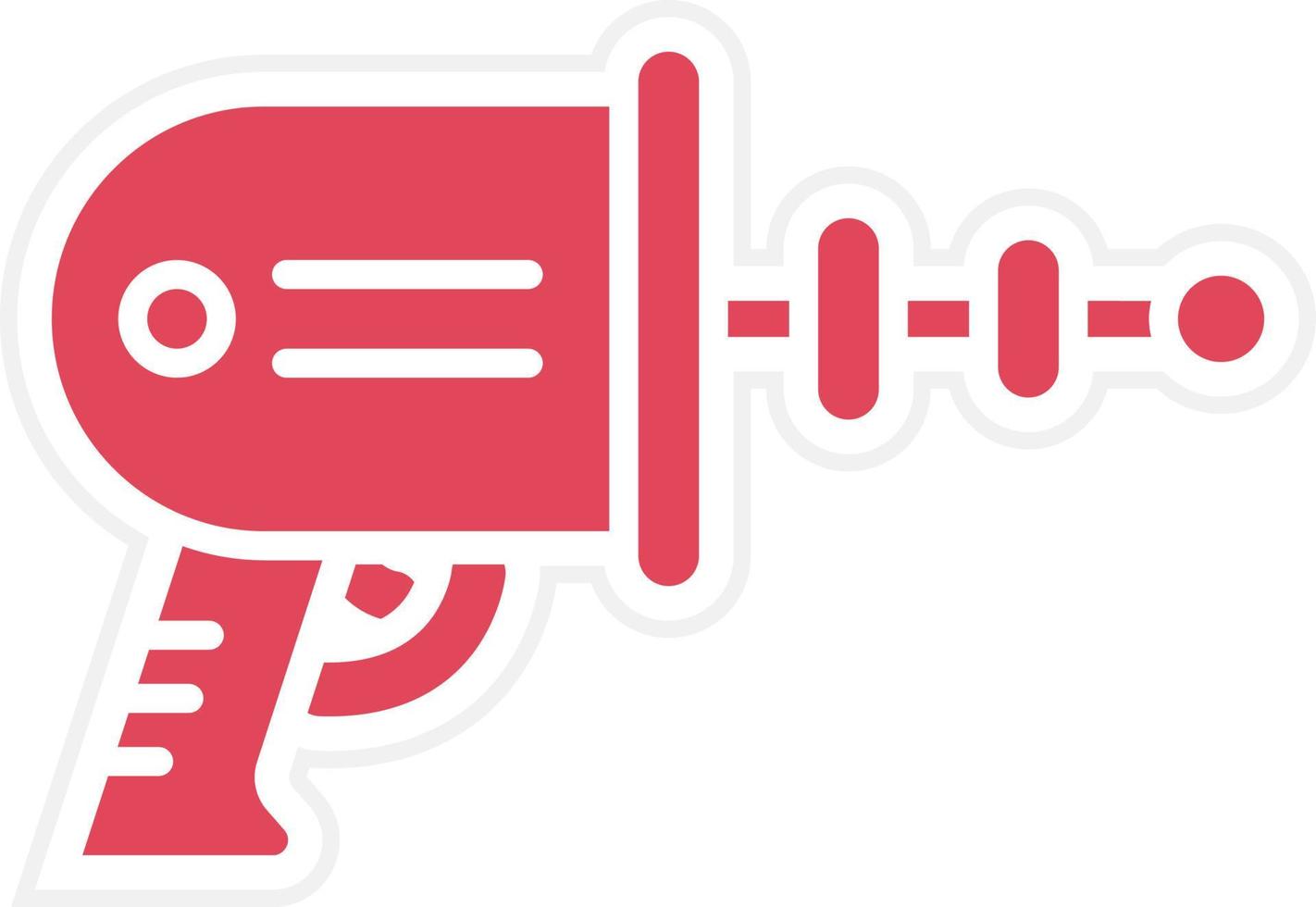 Space Gun Icon Style vector