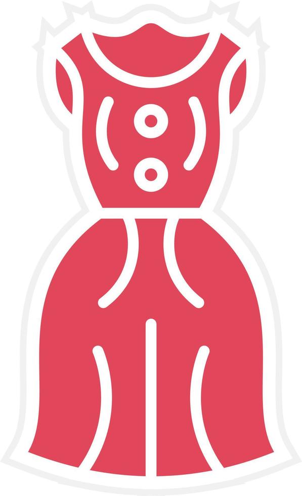 Dress Icon Style vector