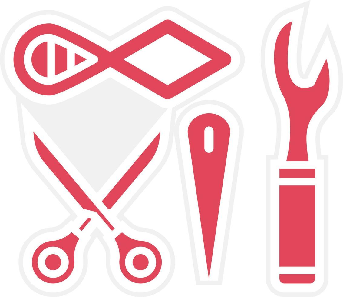Sewing Tool Icon Style vector