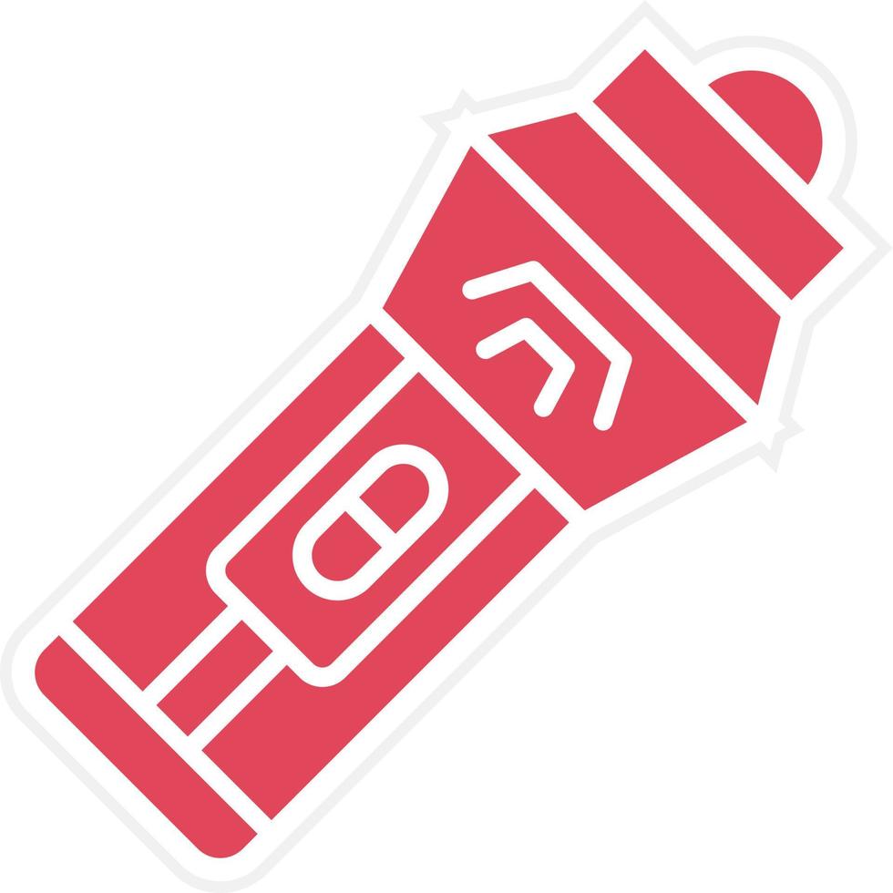 Flashlight Icon Style vector