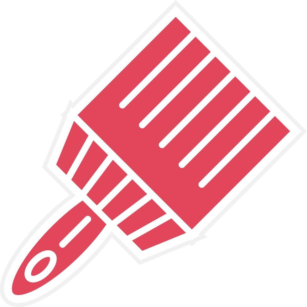 Paint Brush Icon Style vector