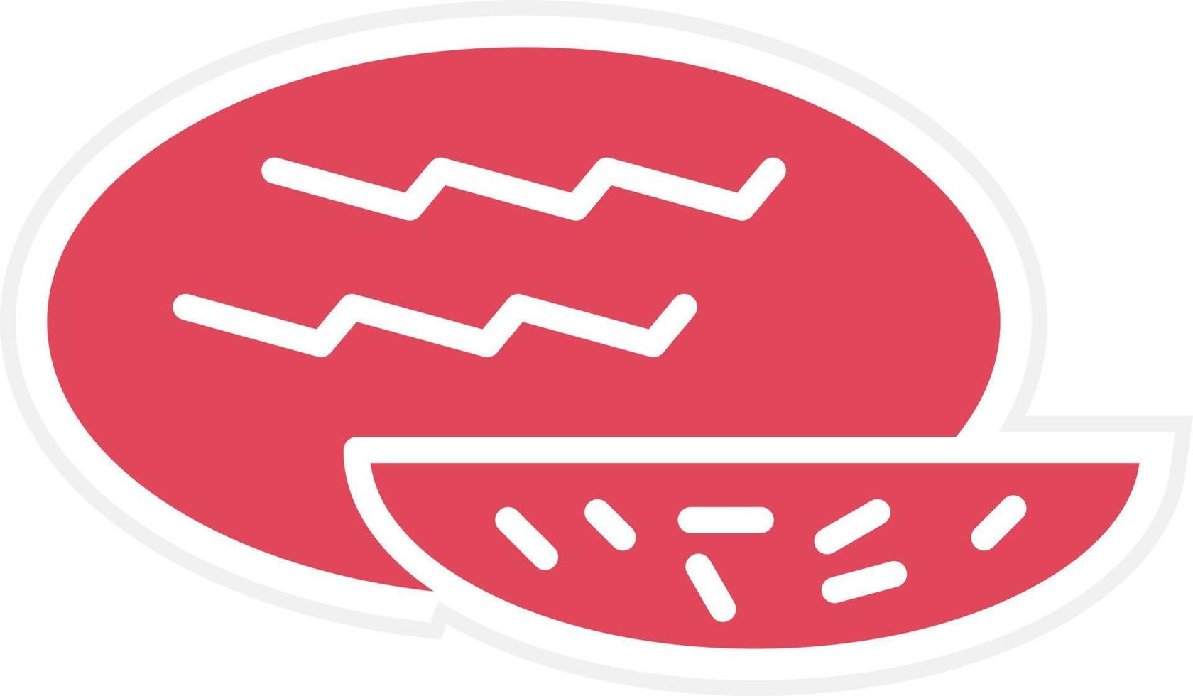 Watermelon Icon Style vector