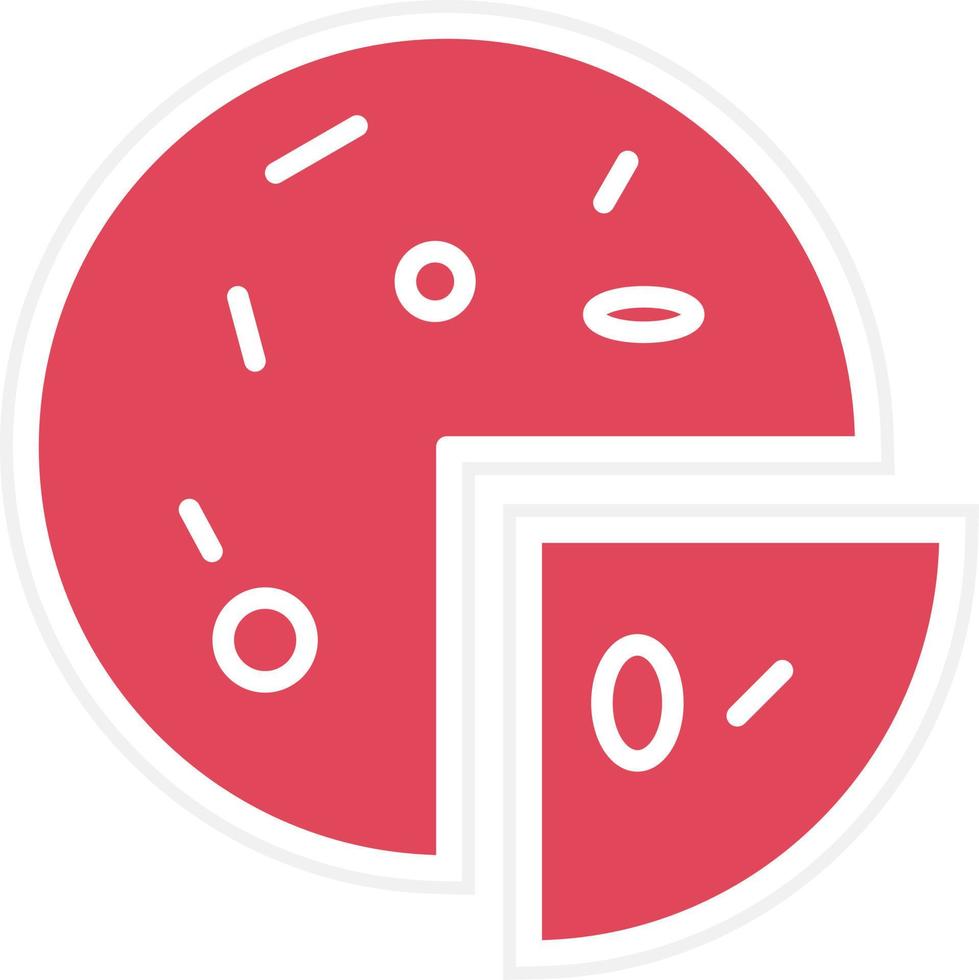 Pie Icon Style vector