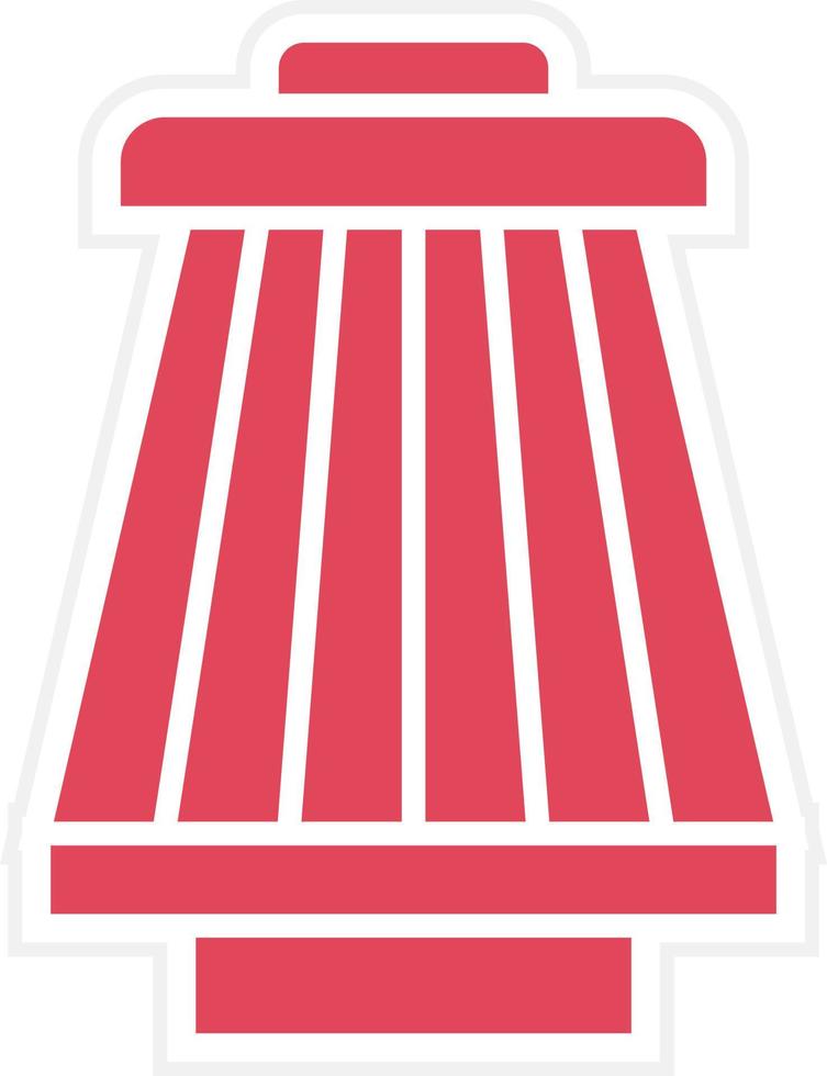 Airfilter Icon Style vector