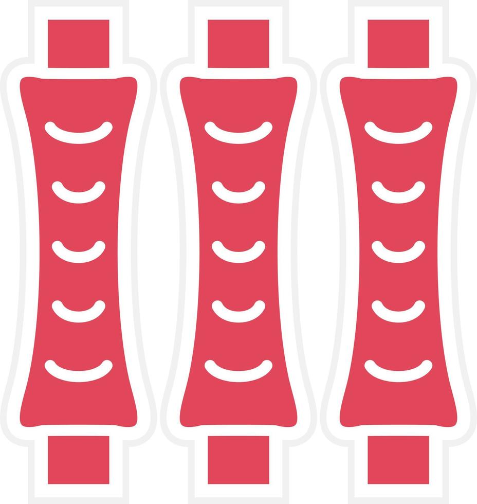 Ribs Icon Style vector