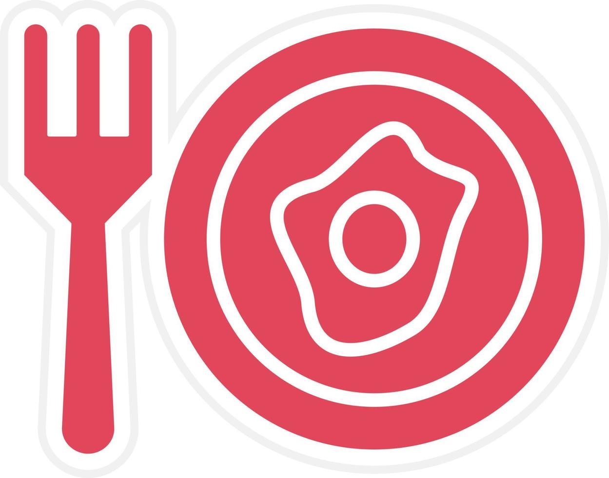 Breakfast Icon Style vector