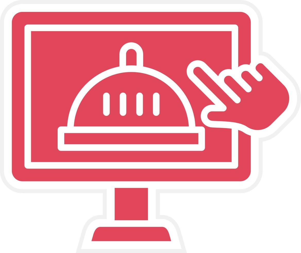 Online Order Icon Style vector