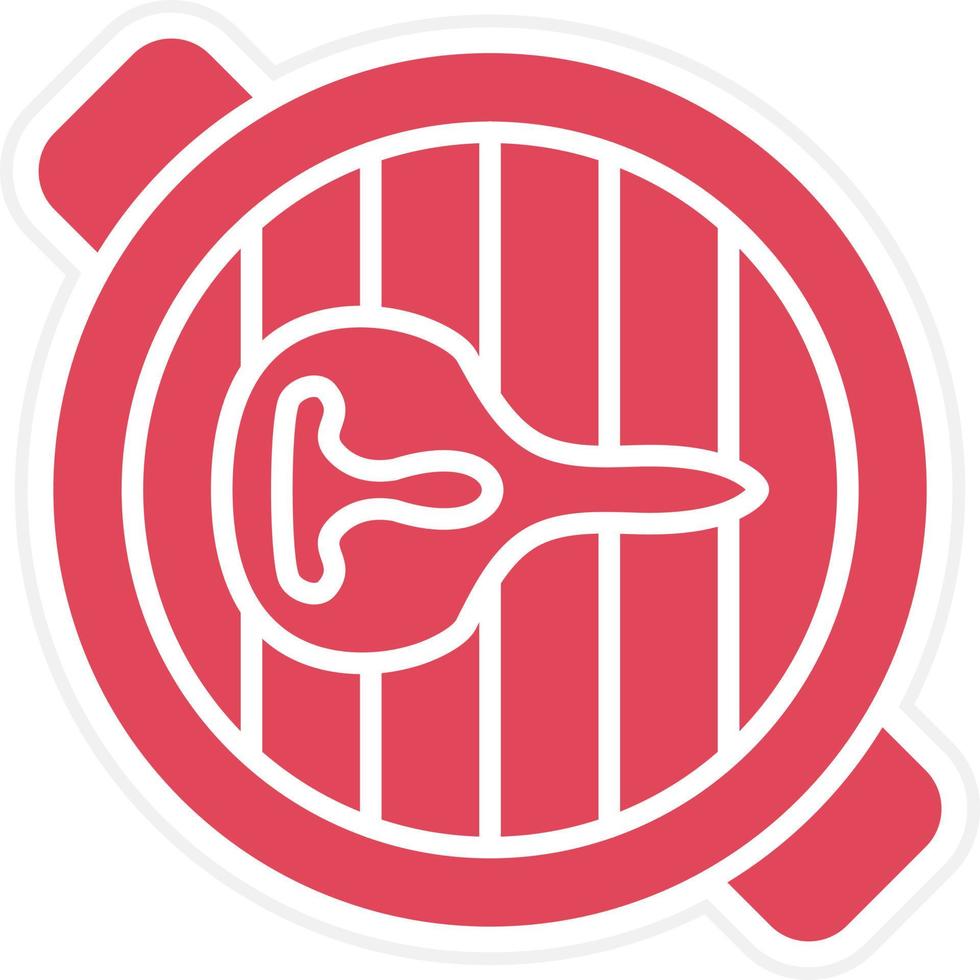 Yakiniku Icon Style vector