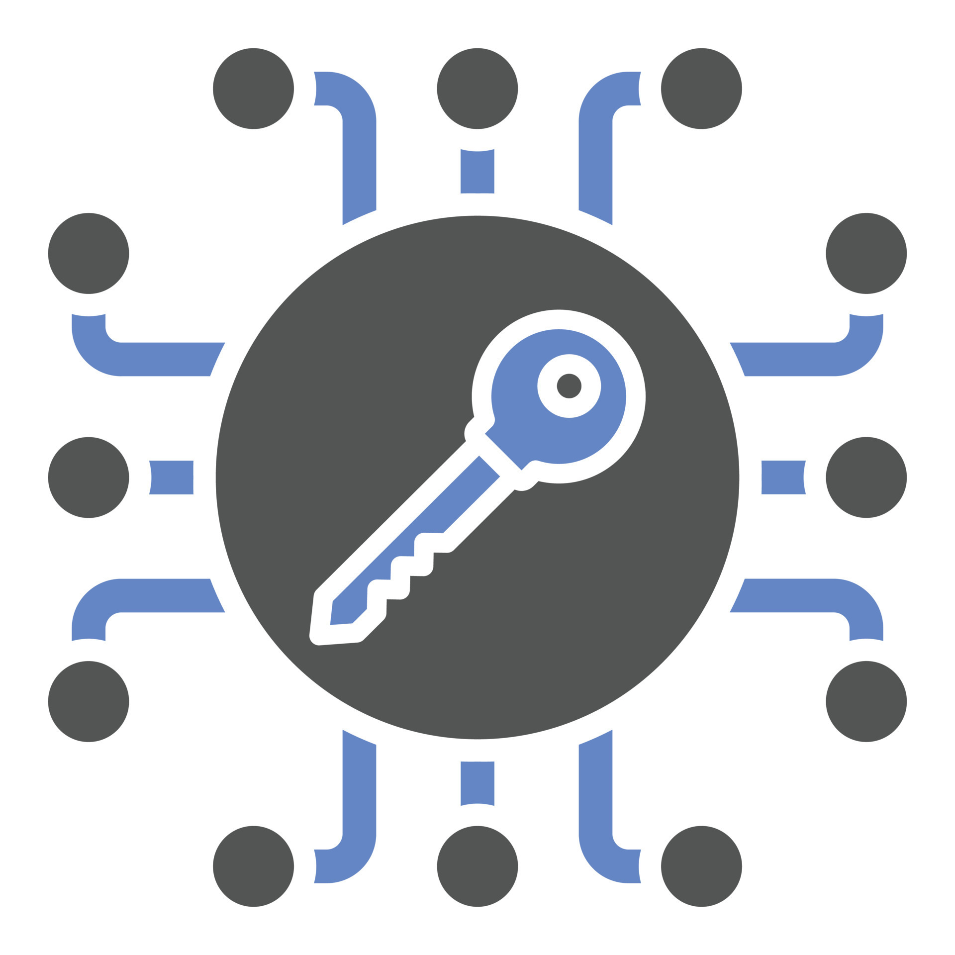 Key Encryption Icon Style 8740050 Vector Art at Vecteezy