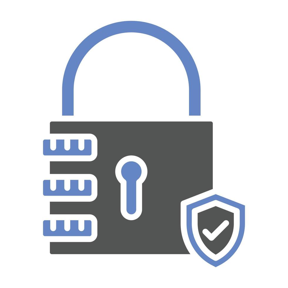 Password Locked Icon Style 8740054 Vector Art at Vecteezy