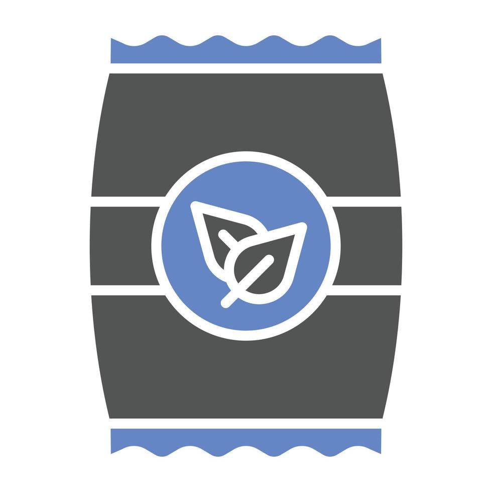 Seeds Bag Icon Style vector